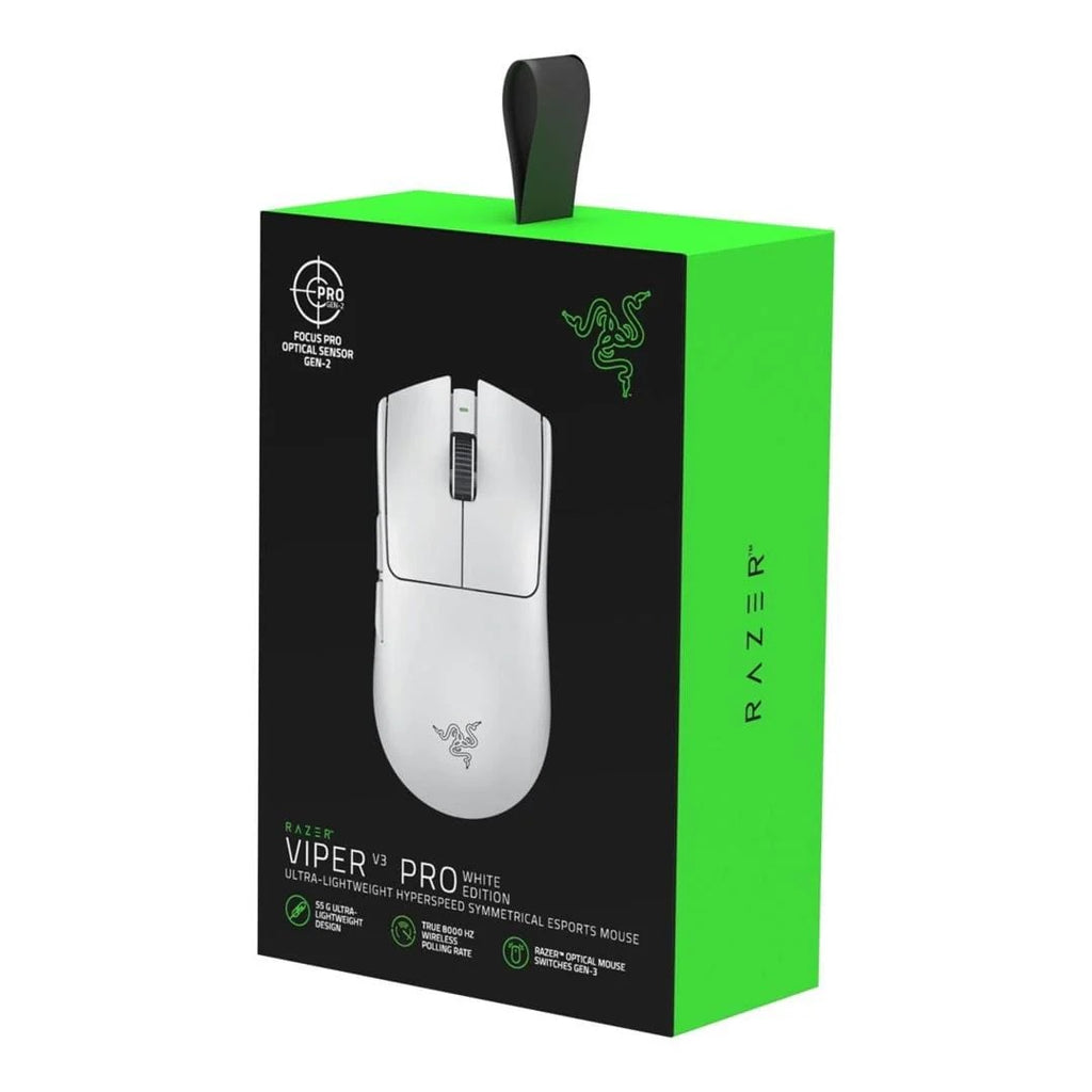 Razer Mouse Viper V3 Pro, USB-A/WL, white