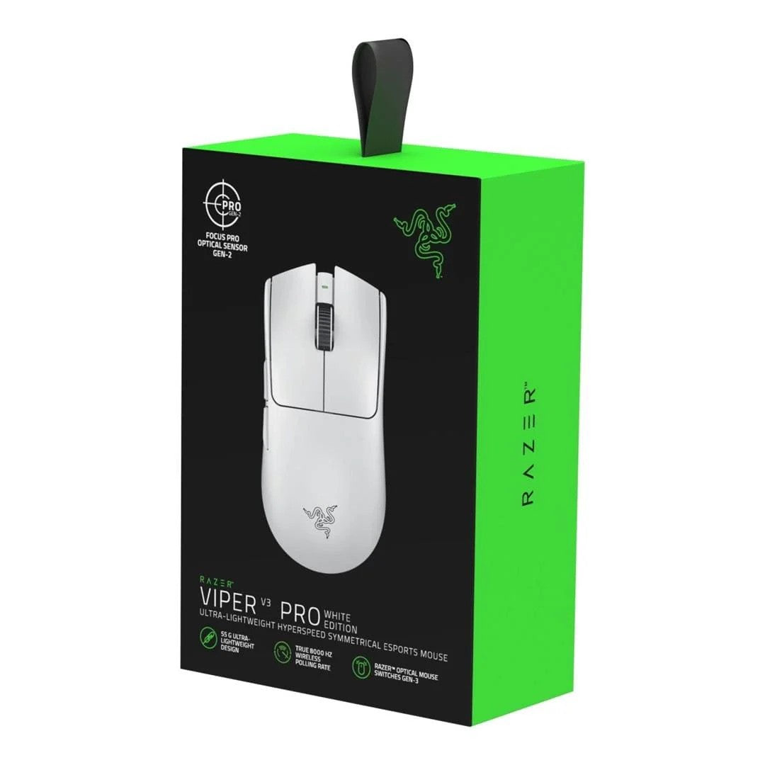 Razer Mouse Viper V3 Pro, USB-A/WL, white