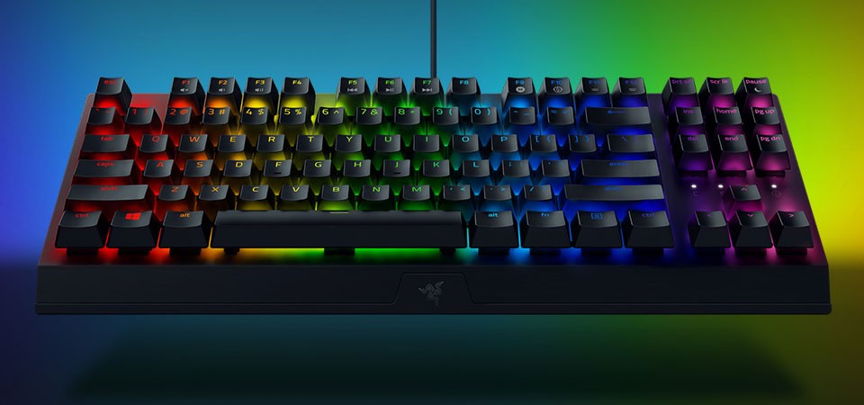 Razer Keyboard BlackWidow V3 TKL RGB 94key Green Switch USB EN Black