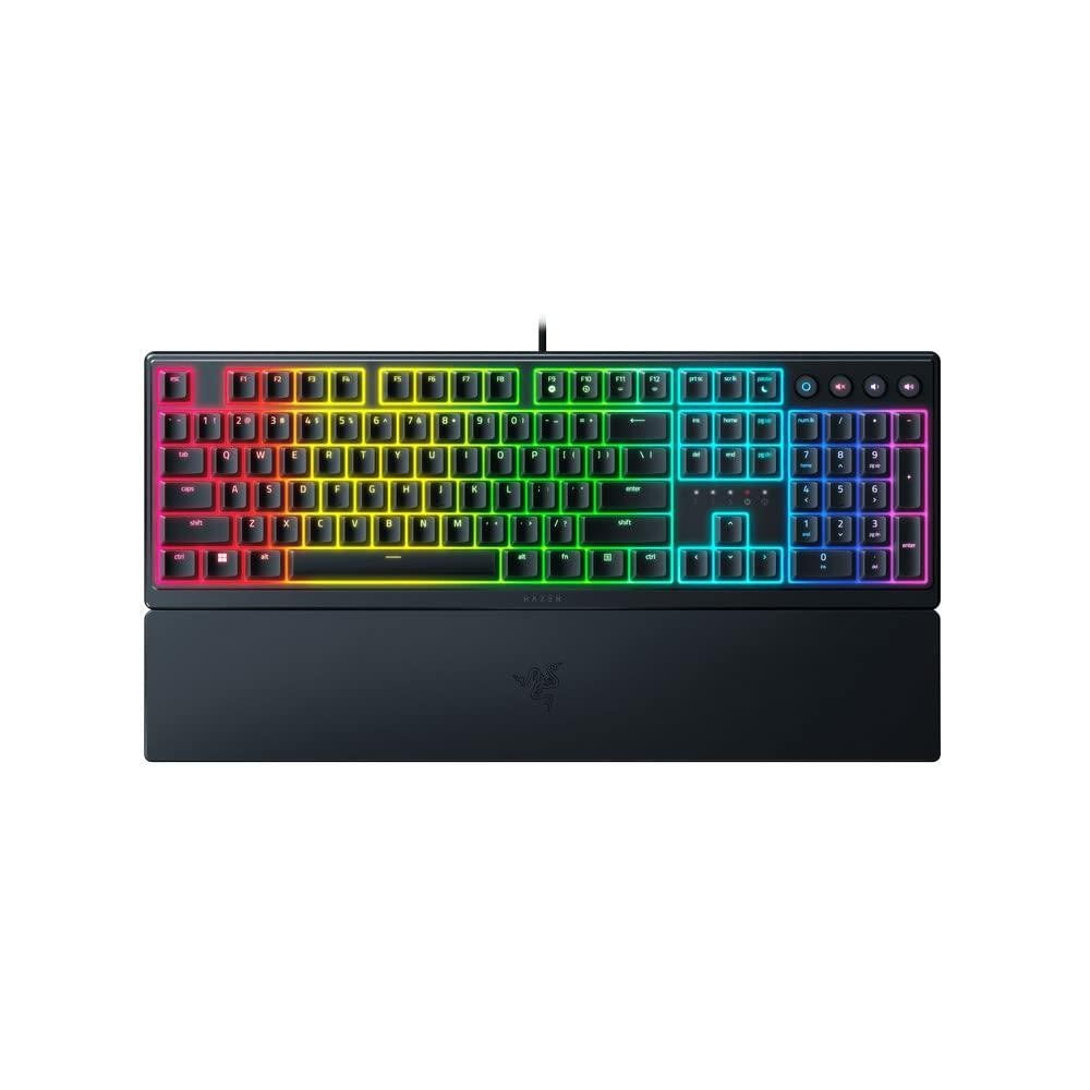 Razer Keyboard Ornata V3 RGB 104key Mecha-Membrane Switch USB EN, black