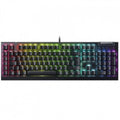 Razer Keyboard mechanical BlackWidow V4 X 110key, Green Switch, USB-A, EN/RU, RGB, black
