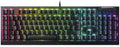 Razer Keyboard mechanical BlackWidow V4 X, 110key, Yellow Switch, USB-A, EN/RU, RGB, black