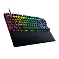 Razer Keyboard mechanical Huntsman V3 Pro TKL, 84key, Analog Optical Switches, USB-A, EN, white