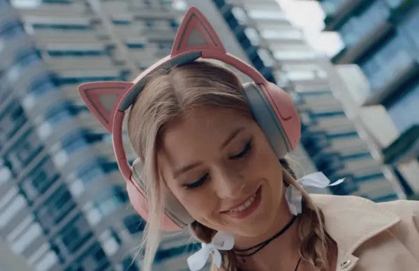 Razer Headset Kraken Kitty V2, RGB, BT, quartz Ed.