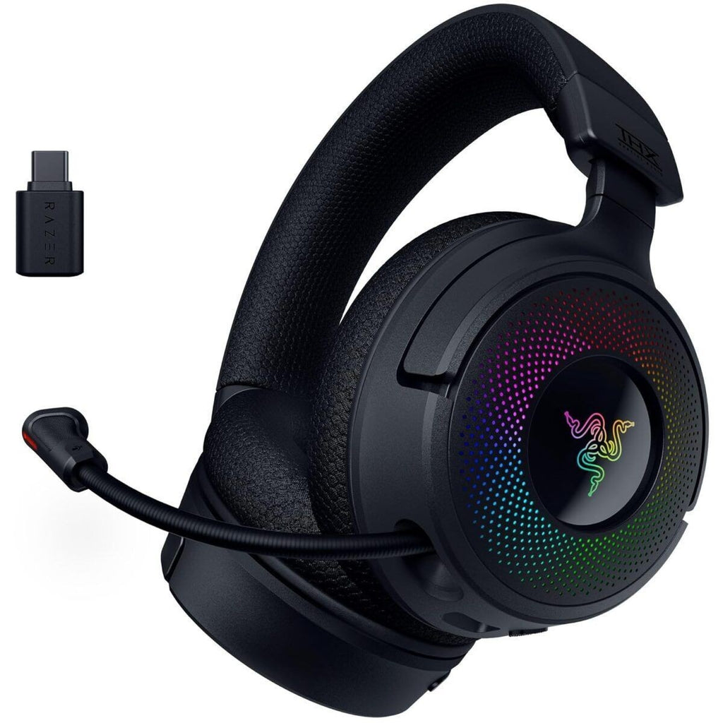 Razer Gaming Headset Kraken V4, USB-A/WL/BT, RGB, black