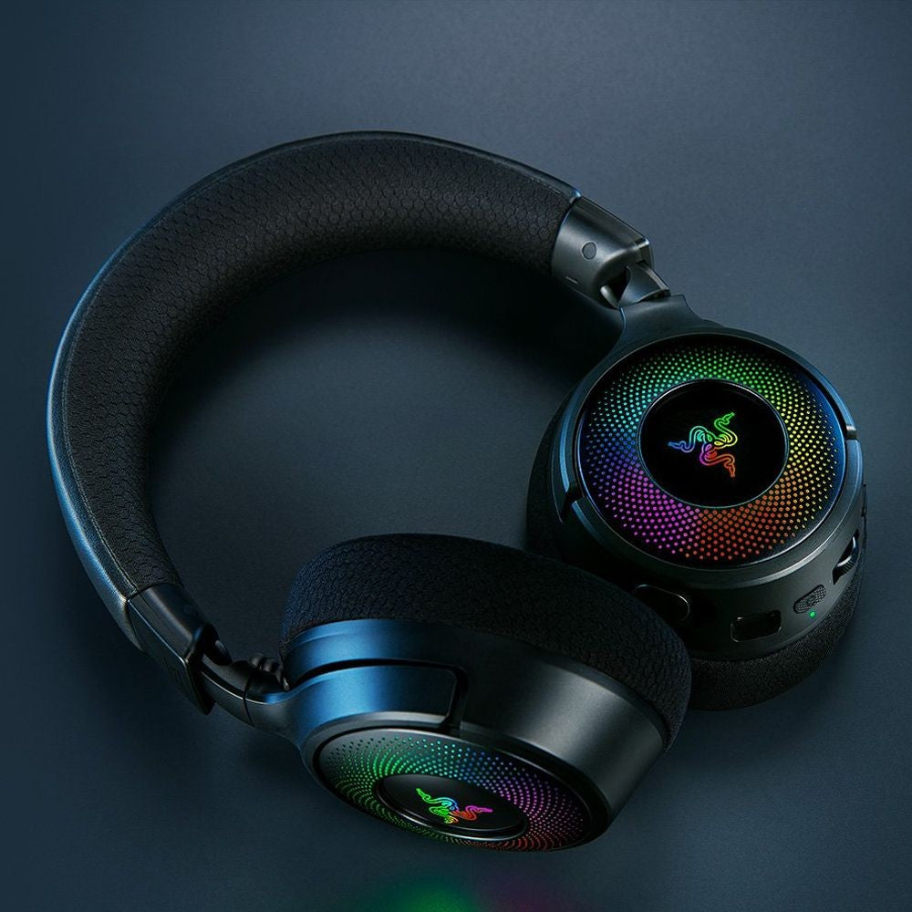 Razer Gaming Headset Kraken V4, USB-A/WL/BT, RGB, black
