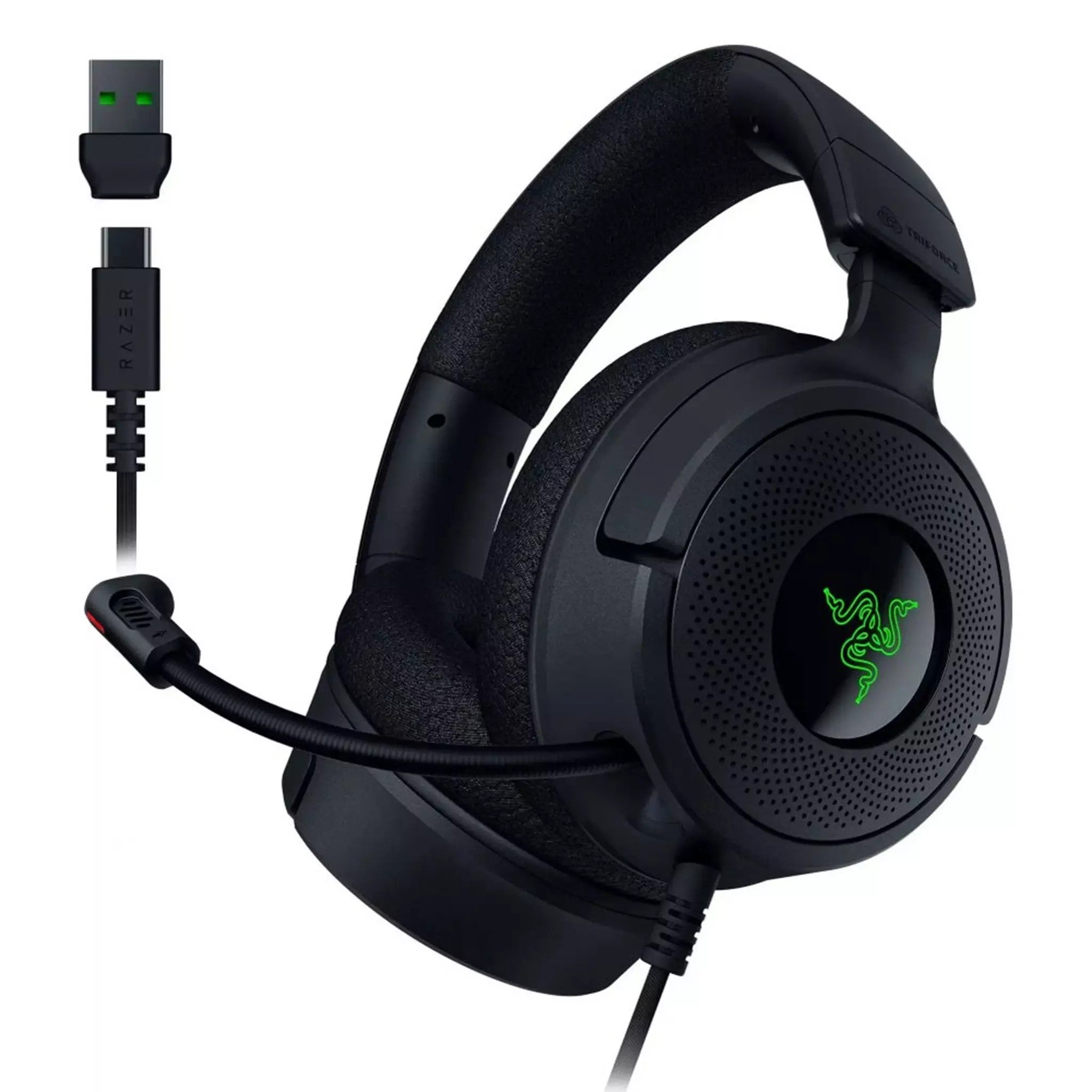 Razer Gaming Headset Kraken V4 X, 7.1, USB-A, 1.8м, RGB, black