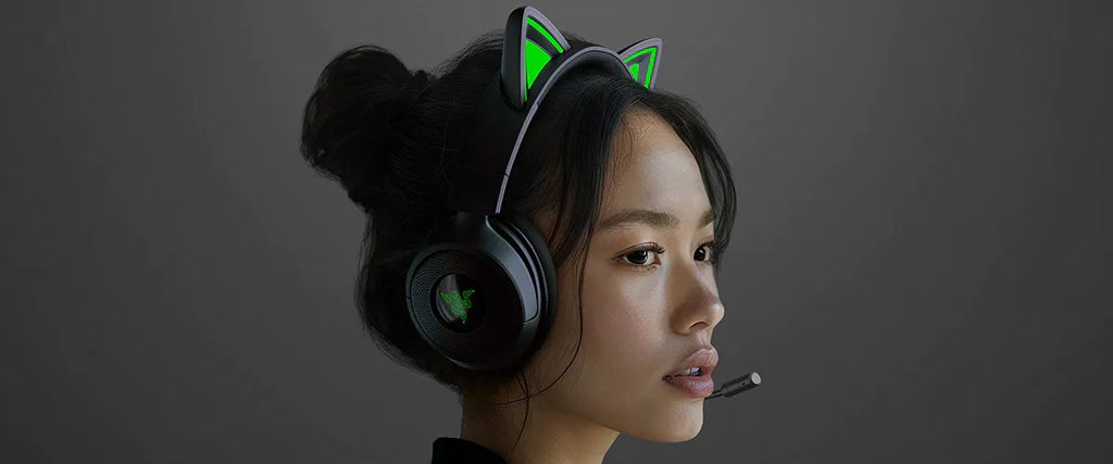Razer Headset Kraken Kitty V3 X, mini-jack, 1.3m, white
