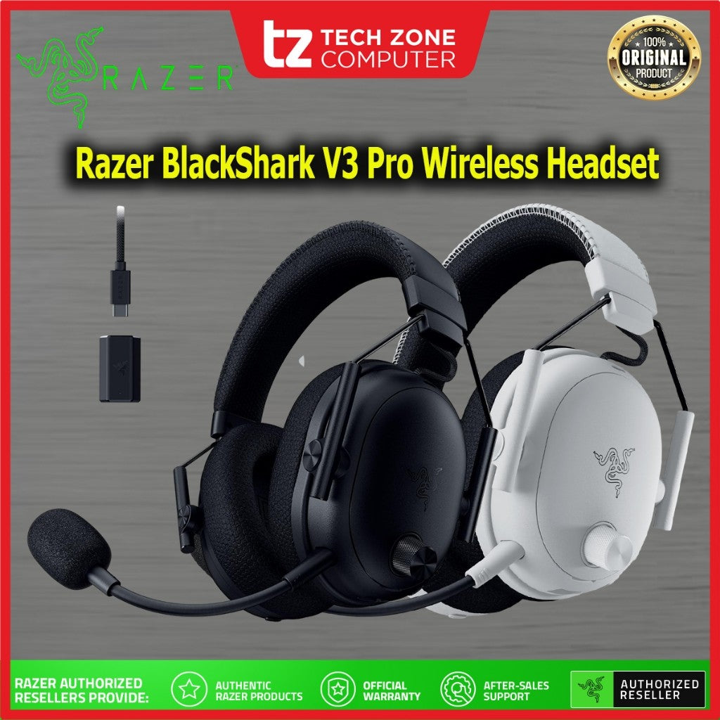 Razer Headset BlackShark V3 Pro, WL, black