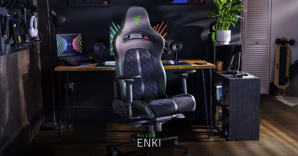 RAZER Gaming chair Enki Black/Green
