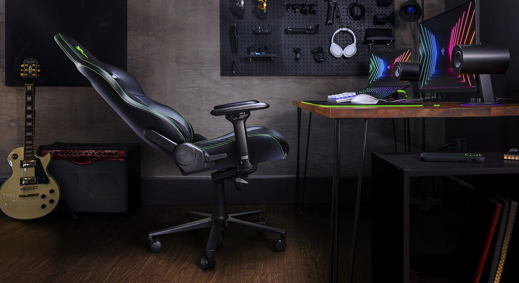 Razer Chair Enki X PU Leather, 2D-Armrests, black-green