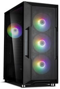 Zalman PC case S5 Neo without PSU, 1xUSB3.1, 1xUSB2.0, 4x120mm FRGB, VGA 390mm, LCS ready, TG Side Panel, ATX, black