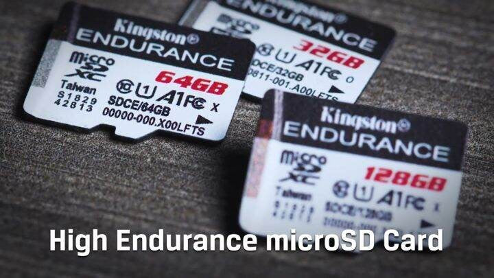 Kingston microSD 32GB C10 UHS-I R90/W45MB/s High Endurance