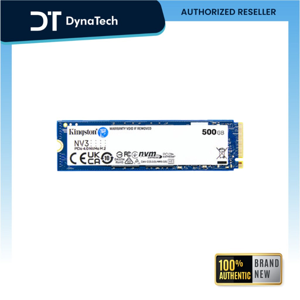SSD Kingston M.2 500GB PCIe 4.0 NV3