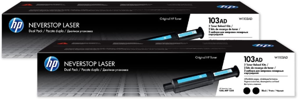 HP 103AD Neverstop Toner Reload Kit 2-Pack