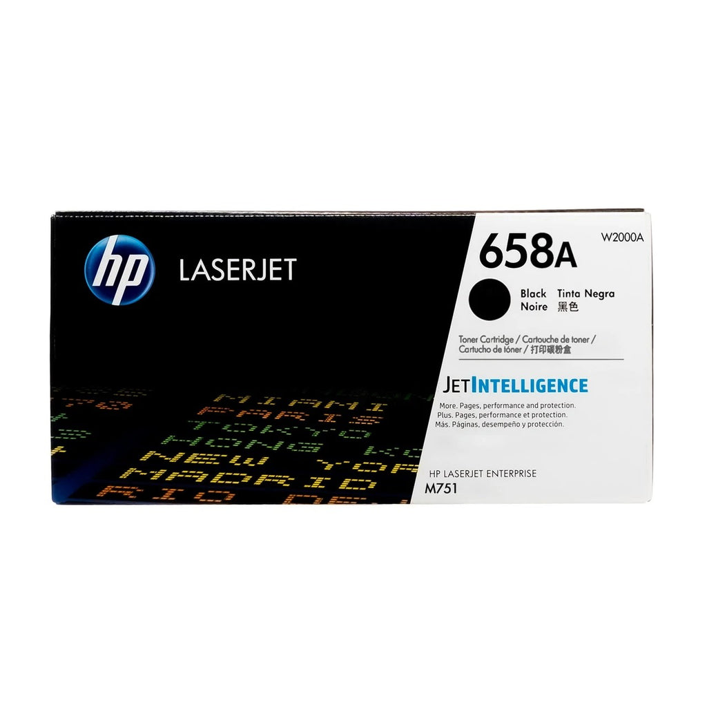 HP 658A Black Original LaserJet Toner Cartridge