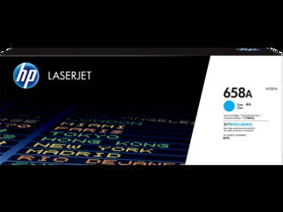 HP 658A Cyan Original LaserJet Toner Cartridge
