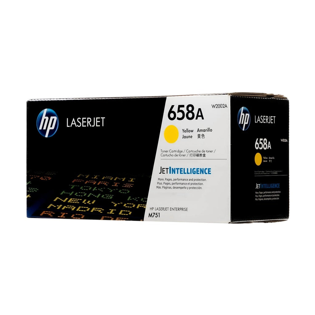 HP 658A Yellow Original LaserJet Toner Cartridge
