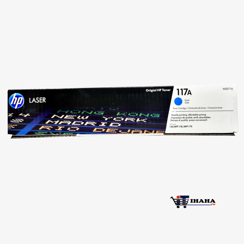 HP 117A Cyan Original Laser Toner Cartridge