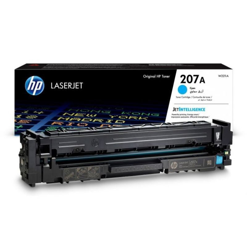 HP 207A Cyan LaserJet Toner Cartridge