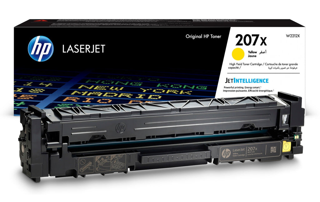 HP 207X High Yield Yellow Original LaserJet Toner Cartridge