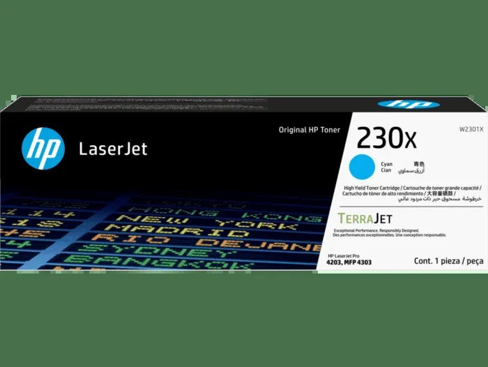 HP 230X Cyan Original LaserJet Toner Cartridge