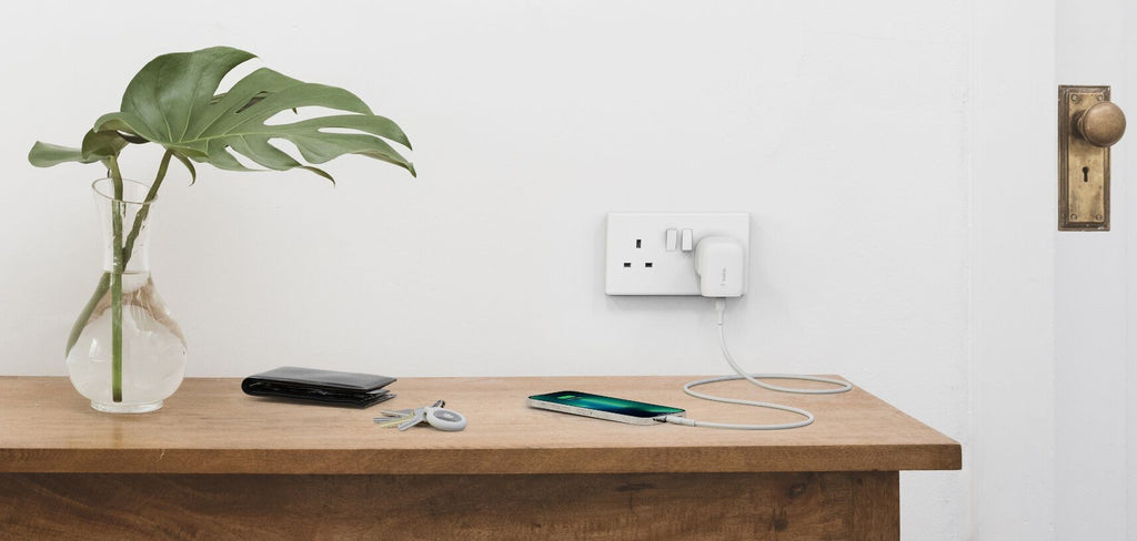 Belkin Wall Charger 30W USB-C PD PPS, 1M PVC C-С, white