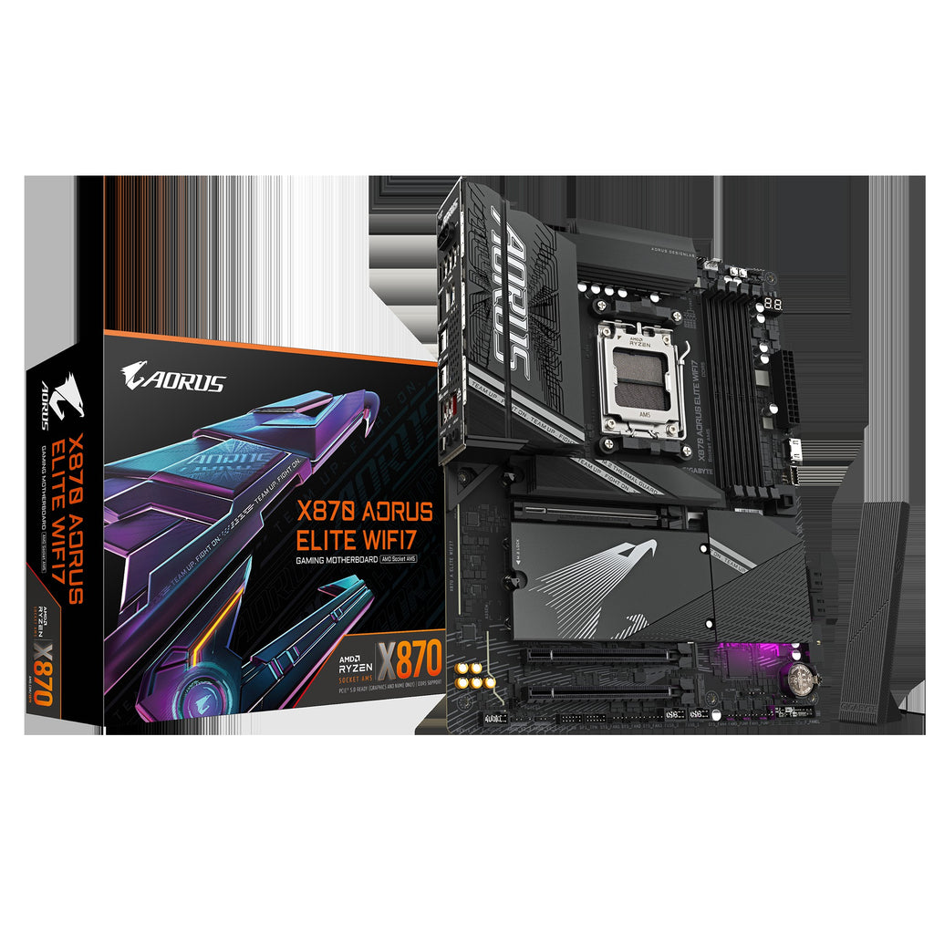 GIGABYTE Motherboard X870 A ELITE WIFI7 sAM5 X870 4xDDR5 M.2 HDMI ATX
