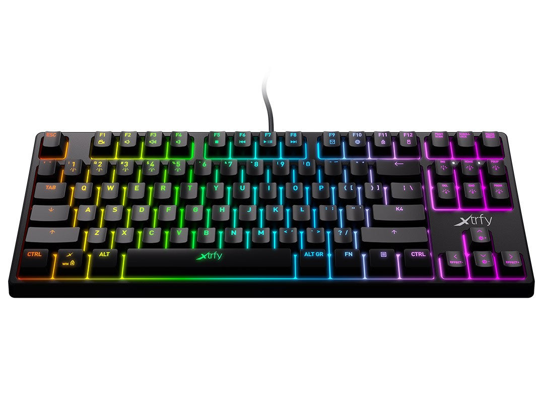 Xtrfy Gaming keyboard K4 TKL RGB Kailh Red RU