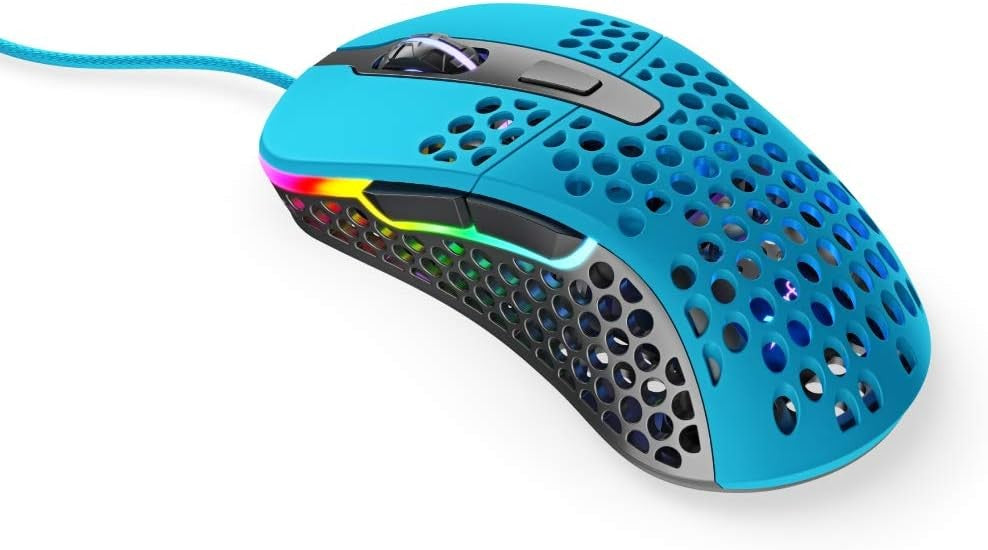 Xtrfy Gaming mouse M4 RGB USB Miami Blue