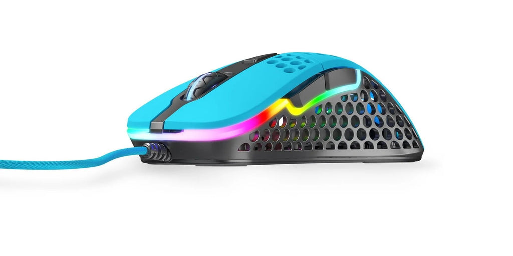 Xtrfy Gaming mouse M4 RGB USB Miami Blue