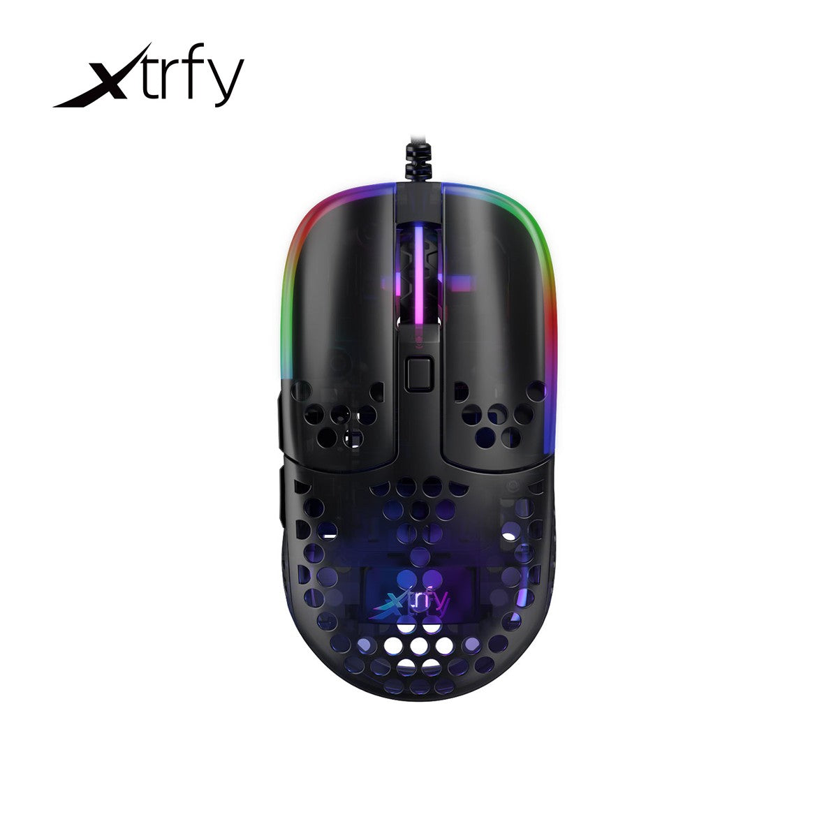 Mouse Xtrfy MZ1, USB-A, RGB, Білий