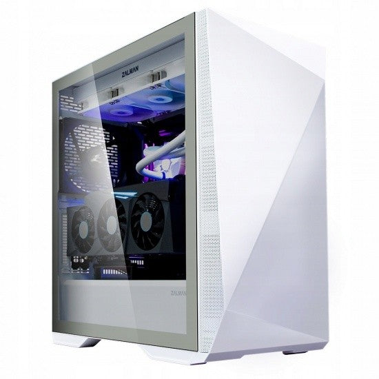 Zalman Computer case Z3 Iceberg, MidT, 1xUSB2.0,2xUSB3.0, 2x120mm, TG (side panel), without PSU, black