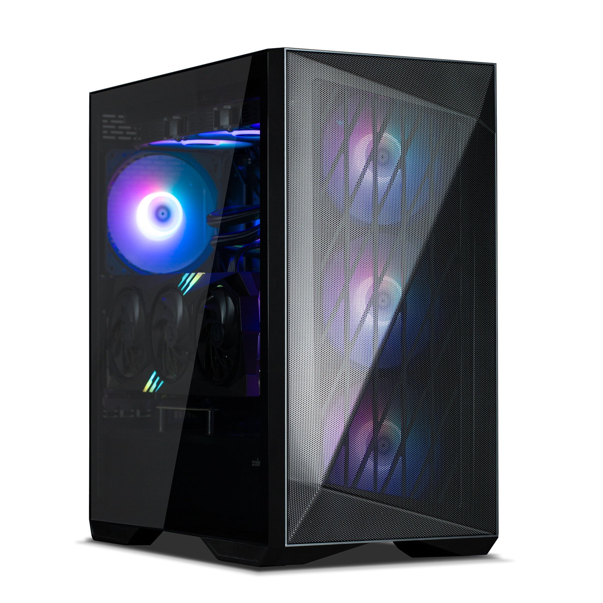Zalman PC case Z9 Iceberg MS without PSU, 2xUSB3.0, 2xUSB2.0, 1xUSB 3.1 Gen2 Type-C, 4x140mm ARGB, VGA 390mm, LCS ready, TG Side Panel, EATX, black