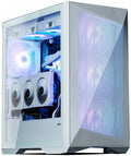 Zalman PC case Z9 Iceberg MS without PSU, 2xUSB3.0, 2xUSB2.0, 1xUSB 3.1 Gen2 Type-C, 4x140mm ARGB, VGA 390mm, LCS ready, TG Side Panel, EATX, white