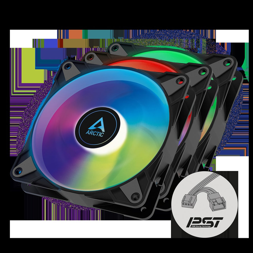 Zalman Case Fan AF120R ARGB 120mm, 800-1500rpm, 4pin, PWM, 3pin+5VARGB, 24,3dBa, white