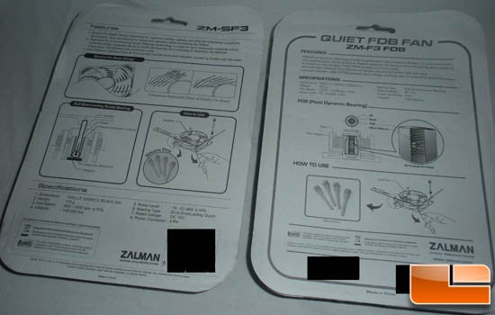 Zalman Case Fan ZM-F3 FDB SF, 120mm, 1200rpm, 3 pin, 20-23dBa, black