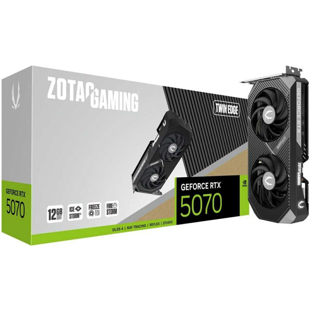 ZOTAC Graphic Adapter GeForce RTX 5070 12GB GDDR7 Twin Edge