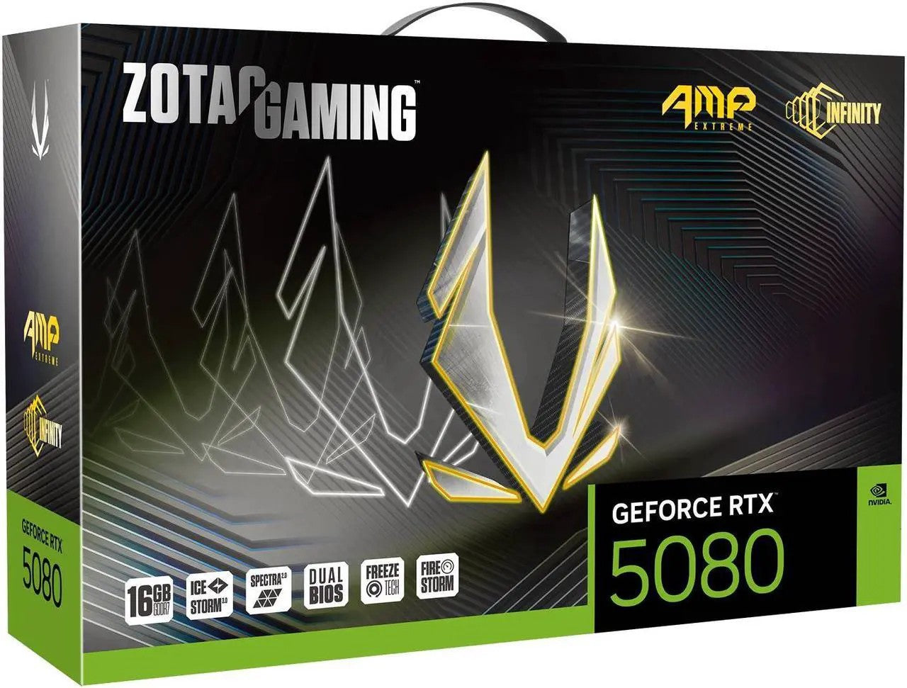 ZOTAC Graphic Adapter GeForce RTX 5080 16GB GDDR7 AMP EXTREME INFINITY