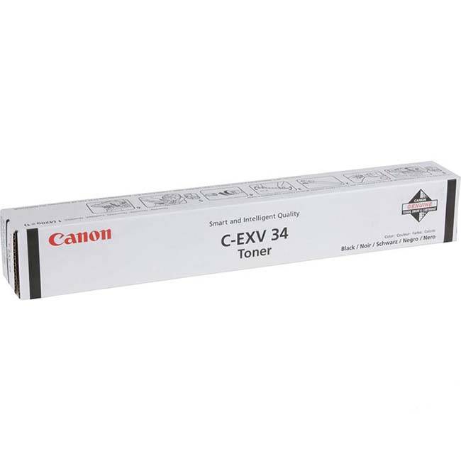 Color toner cartridge C-EXV34 BK (16000 p)