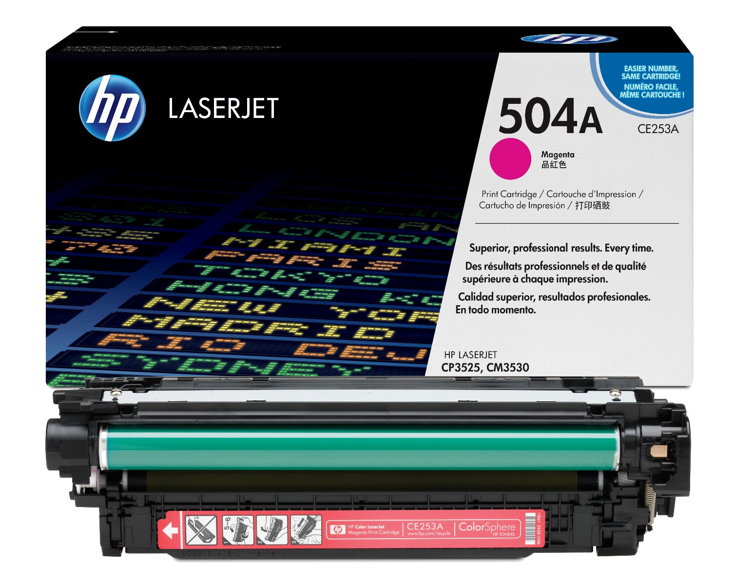 Color toner cartridge CE253A / 504 M (7000 p)