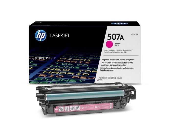 Color toner cartridge CE403A / 507A M (6000 p)