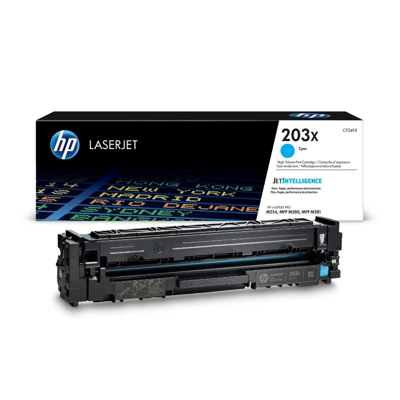 Color toner cartridge CF541X / 203A C (2500 p)