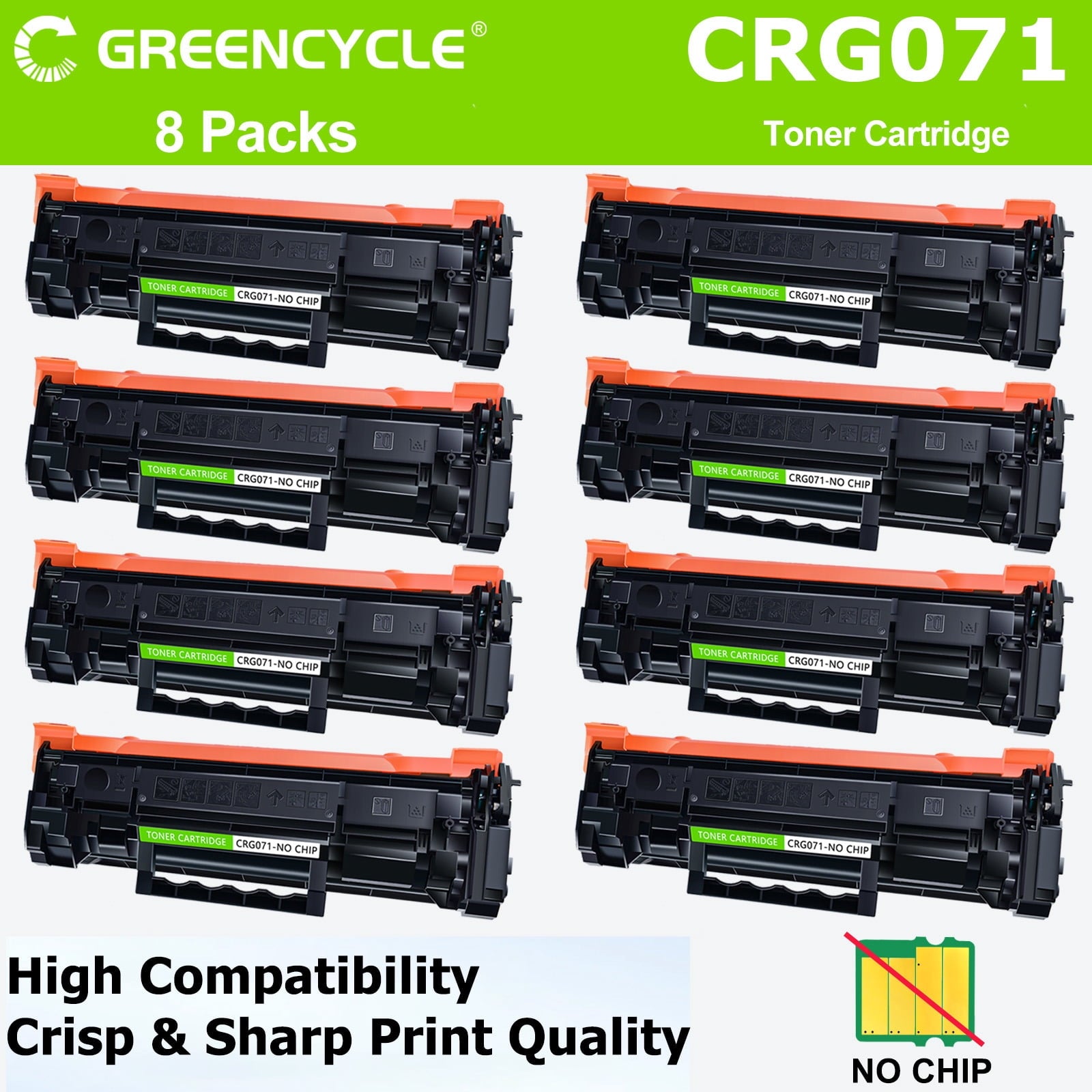 Toner cartridge HP CRG071 No Chip