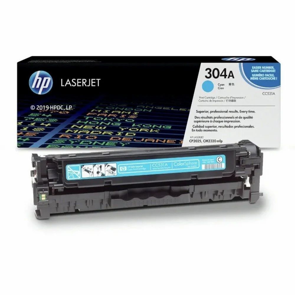 Color toner cartridge CC531A / 304A C (2800 p)