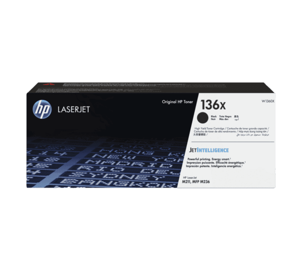 Toner cartridge HP W1360X + Chip (2600 p)