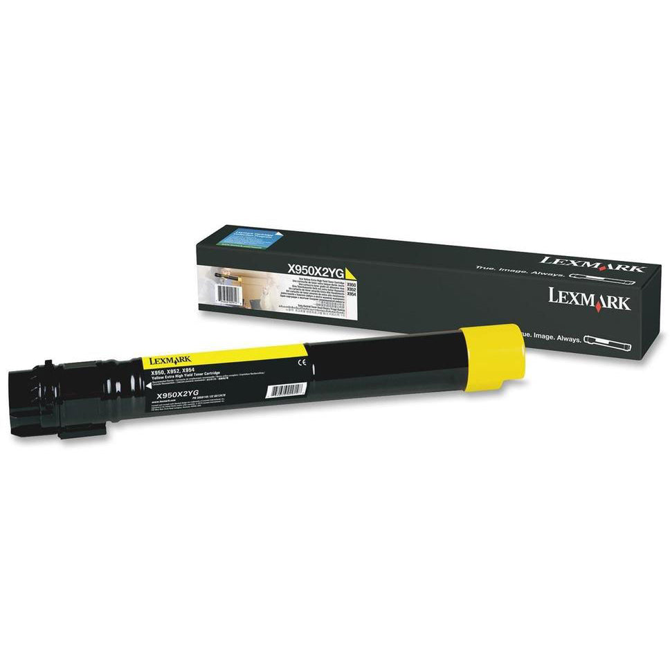 Color toner cartridge X950 Black - X950X2KG (32000 p)