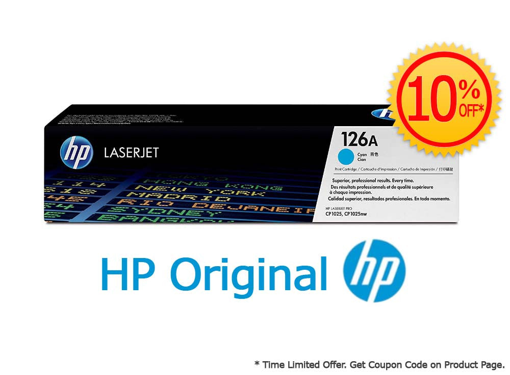Color toner cartridge CE311A/CF351A 126A C/130A C (1000 p)