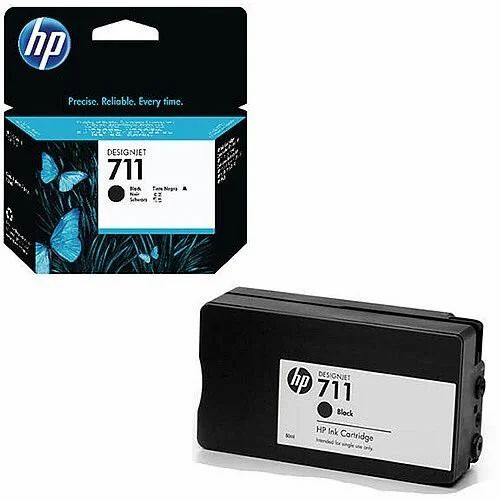 Ink cartridge HP 711 38-ml Black DesignJet Ink Cartridge